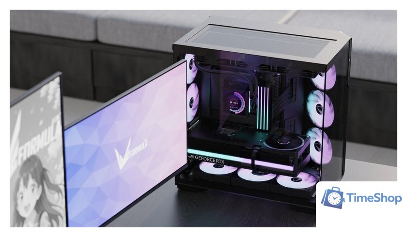 Система жидкостного охлаждения для процессора Formula Ice Jet Vision 360 (черный) - Изображение №7 — Интернет-магазин Time-Shop