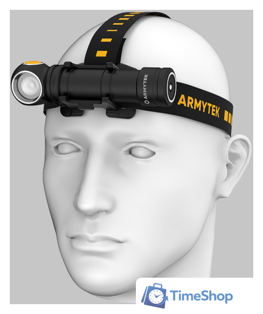 Фонарь Armytek Wizard C2 Pro Max Magnet USB (белый) - Изображение №2 — Интернет-магазин Time-Shop