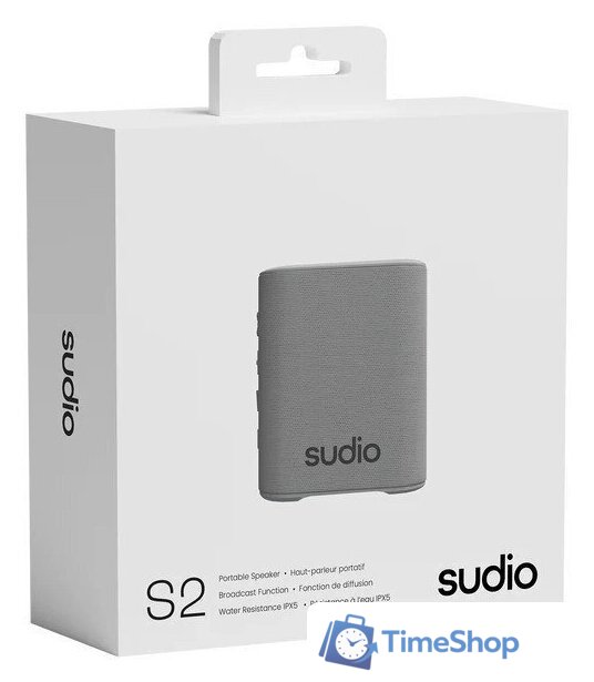 Беспроводная колонка Sudio S2 (серый) - Изображение №3 — Интернет-магазин Time-Shop