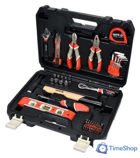 Универсальный набор инструментов Yato YT-38920 (60 предметов) - Изображение №1 — Интернет-магазин Time-Shop