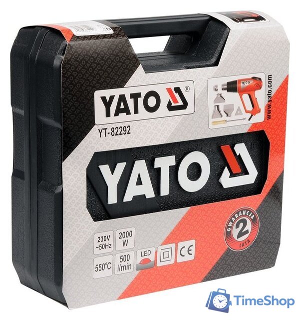 Промышленный фен Yato YT-82292 - Изображение №3 — Интернет-магазин Time-Shop