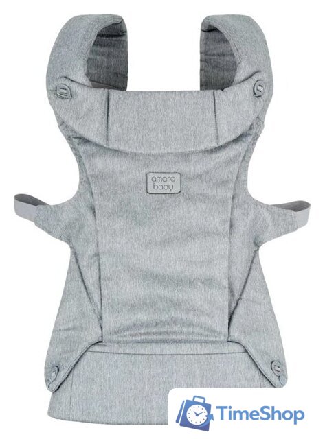 Рюкзак-переноска Amarobaby Near AB24-30NEAR/11 (серый) - Изображение №1 — Интернет-магазин Time-Shop