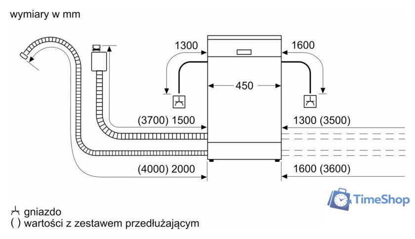 Отдельностоящая посудомоечная машина Bosch Serie 4 SPS4HMI10E - Изображение №9 — Интернет-магазин Time-Shop