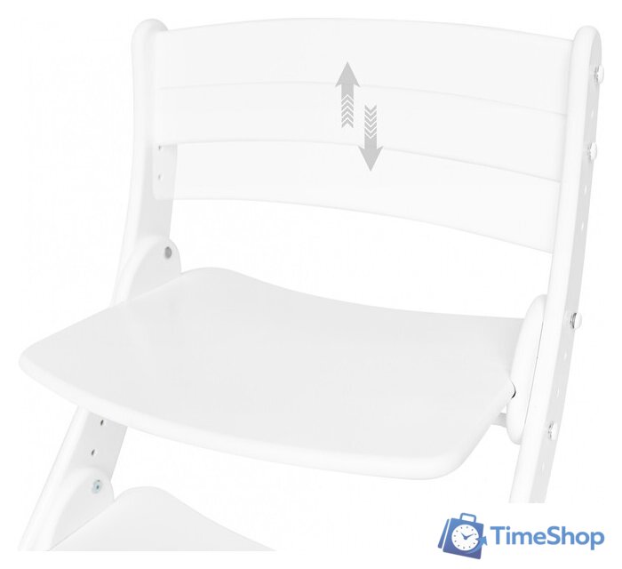 Растущий стул Друг Кузя Растущий Павлин (белый) - Изображение №5 — Интернет-магазин Time-Shop