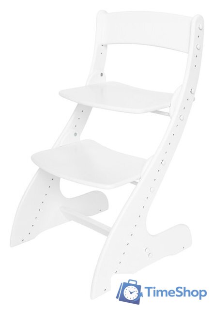 Растущий стул Друг Кузя Растущий Павлин (белый) - Изображение №1 — Интернет-магазин Time-Shop