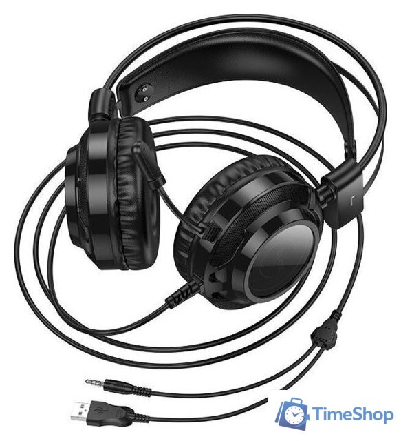 Наушники Hoco W110 (черный) - Изображение №3 — Интернет-магазин Time-Shop