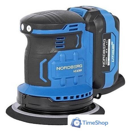 Эксцентриковая шлифмашина Nordberg NE436K (с 1-им АКБ) - Изображение №2 — Интернет-магазин Time-Shop