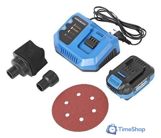 Эксцентриковая шлифмашина Nordberg NE436K (с 1-им АКБ) - Изображение №10 — Интернет-магазин Time-Shop