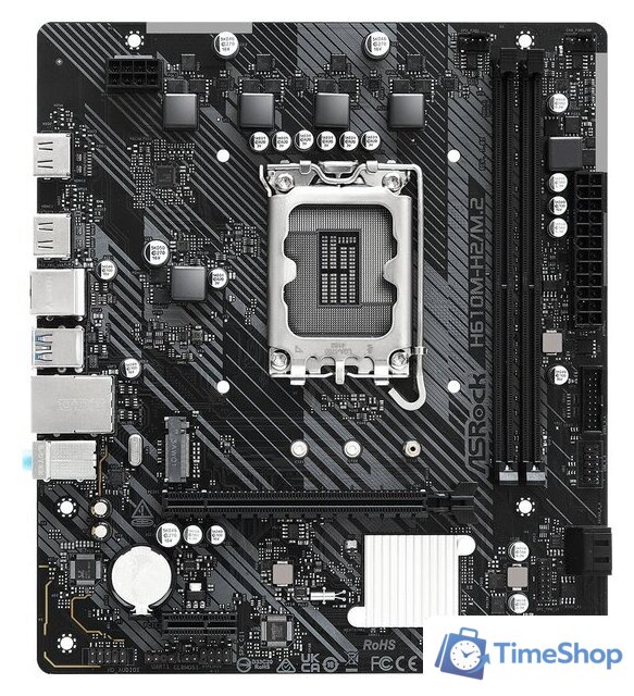 Материнская плата ASRock H610M-H2/M.2 - Изображение №1 — Интернет-магазин Time-Shop