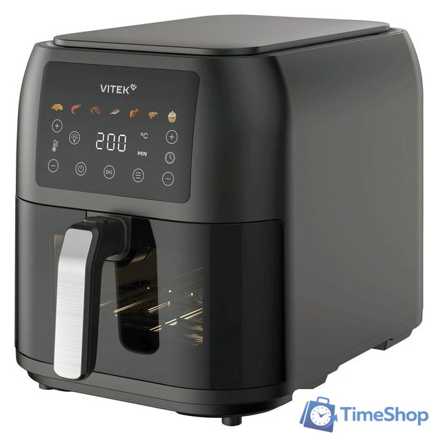 Аэрогриль (аэрофритюрница) Vitek VT-AF8001 - Изображение №2 — Интернет-магазин Time-Shop