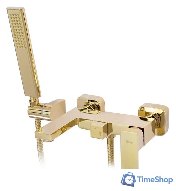 Смеситель Rea Fenix REA-B5666 (золотой) - Изображение №1 — Интернет-магазин Time-Shop