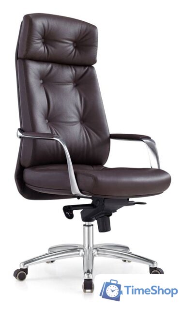 Офисное кресло Бюрократ DAO/BROWN (коричневый) - Изображение №1 — Интернет-магазин Time-Shop