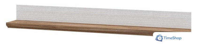 Полка Неман мебель Тиволи МН-035-15 (белый структурный/дуб стирлинг) - Изображение №1 — Интернет-магазин Time-Shop