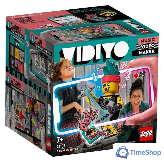 Конструктор LEGO Vidiyo 43103 Битбокс Пирата Панка - Изображение №1 — Интернет-магазин Time-Shop