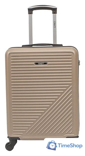 Чемодан Grott 340-619/3-20GLD (золотой) - Изображение №1 — Интернет-магазин Time-Shop