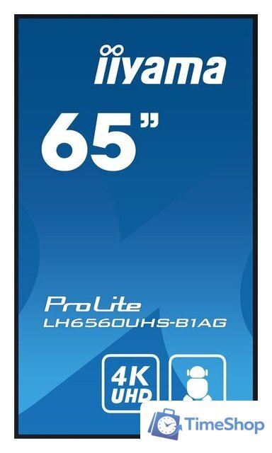 Информационная панель iiyama ProLite LH6560UHS-B1AG - Изображение №2 — Интернет-магазин Time-Shop