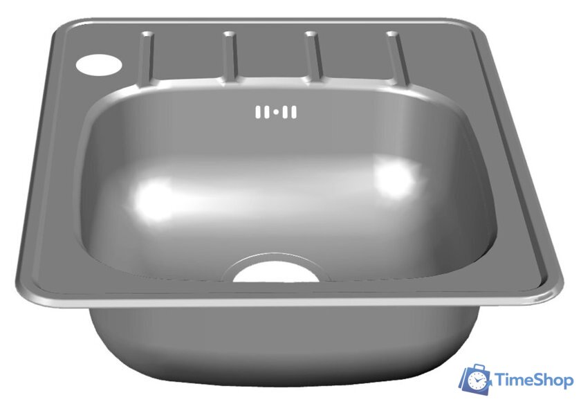 Кухонная мойка Ukinox Гранд GRM600.480-GT6K 2L (с сифоном S701) - Изображение №5 — Интернет-магазин Time-Shop