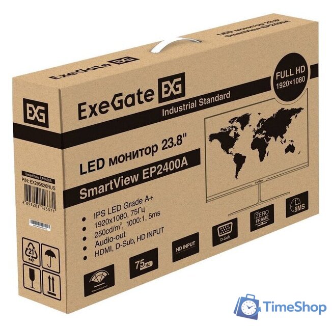 Монитор ExeGate SmartView EP2400A EX295526RUS - Изображение №10 — Интернет-магазин Time-Shop