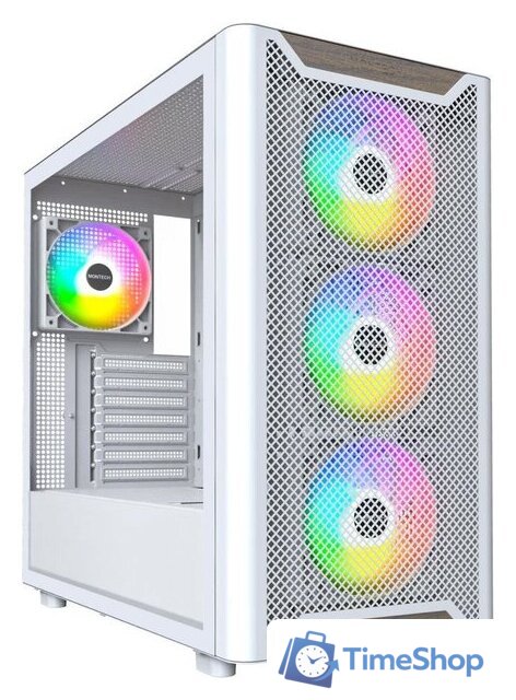 Корпус Montech XR Wood (белый) - Изображение №1 — Интернет-магазин Time-Shop