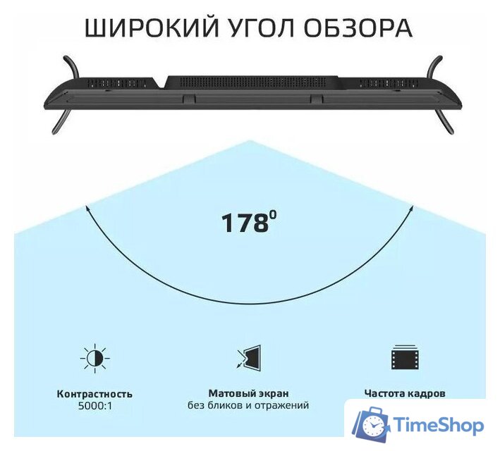 Телевизор Olto 50ST30U - Изображение №6 — Интернет-магазин Time-Shop
