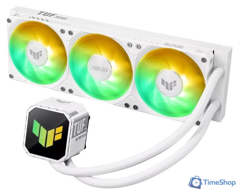 Система жидкостного охлаждения для процессора ASUS TUF Gaming LC III 360 ARGB (белый) - Изображение №2 — Интернет-магазин Time-Shop