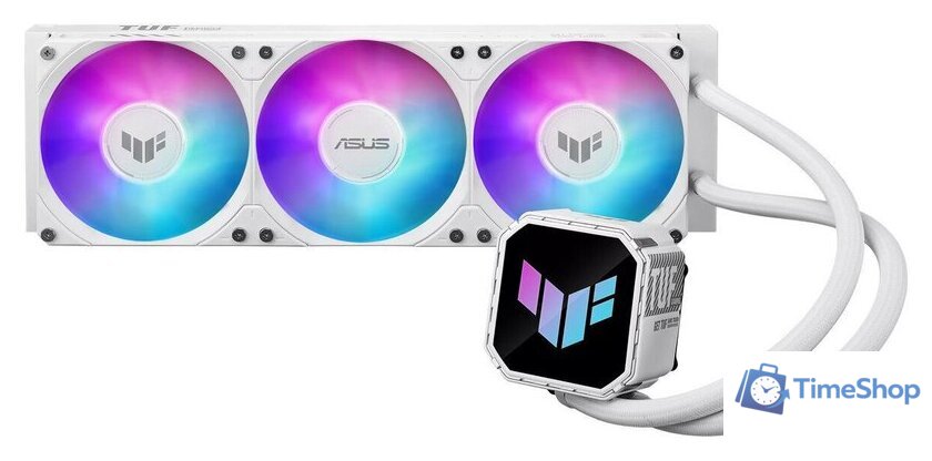 Система жидкостного охлаждения для процессора ASUS TUF Gaming LC III 360 ARGB (белый) - Изображение №4 — Интернет-магазин Time-Shop