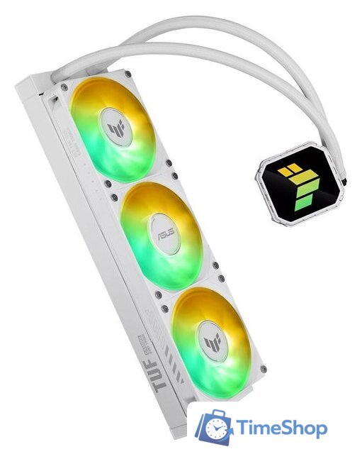 Система жидкостного охлаждения для процессора ASUS TUF Gaming LC III 360 ARGB (белый) - Изображение №5 — Интернет-магазин Time-Shop