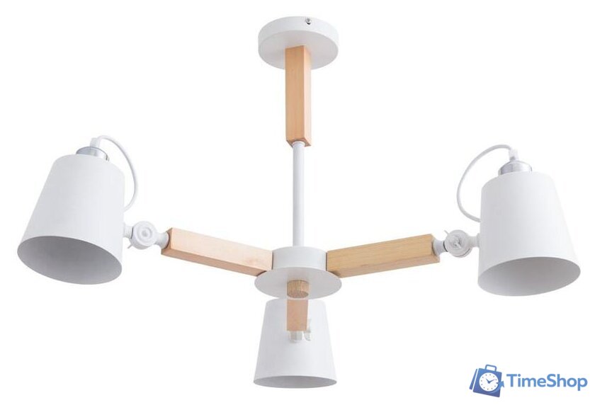 Люстра средней высоты Arte Lamp Oscar A7141PL-3WH - Изображение №1 — Интернет-магазин Time-Shop