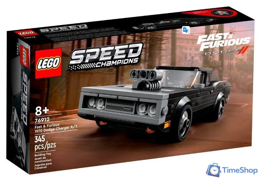 Конструктор LEGO Speed Champions 76912 Fast & Furious 1970 Dodge Charger R/T - Изображение №1 — Интернет-магазин Time-Shop