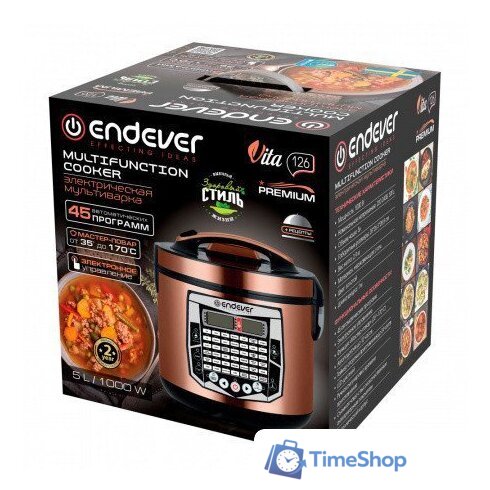 Мультиварка Endever Vita-126 - Изображение №9 — Интернет-магазин Time-Shop