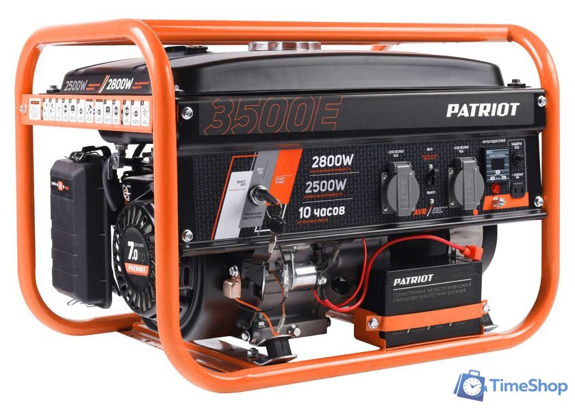 Бензиновый генератор Patriot GRS 3500 E - Изображение №1 — Интернет-магазин Time-Shop