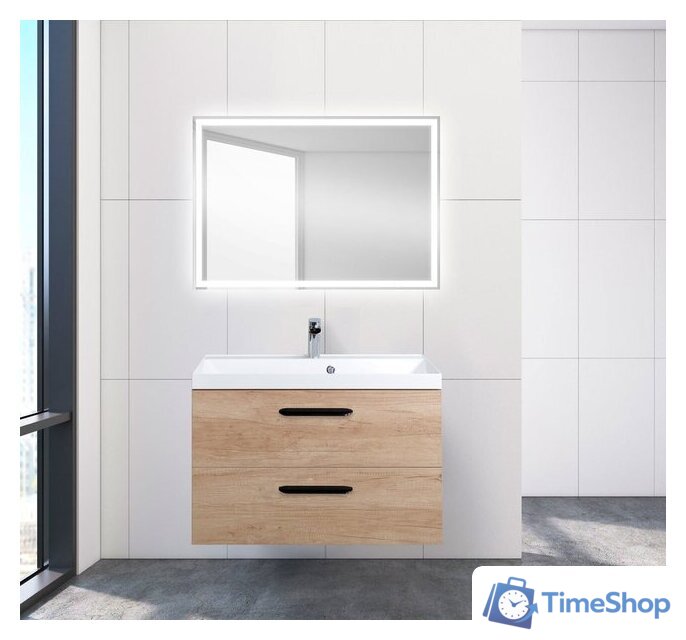  BelBagno Тумба под умывальник Aurora-800-2C-SO-RNN (rovere nebrasca) - Изображение №2 — Интернет-магазин Time-Shop