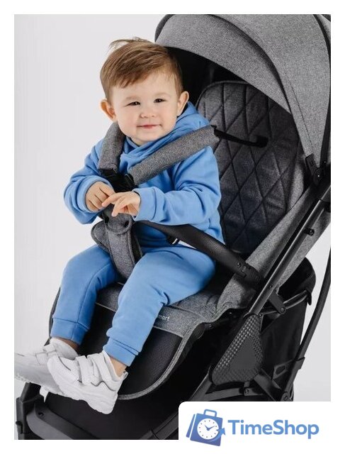 Коляска прогулочная «книга» Rant MOWbaby Smart 2023 MB101 (grey) - Изображение №20 — Интернет-магазин Time-Shop