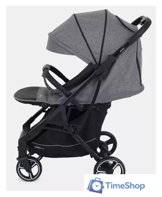 Коляска прогулочная «книга» Rant MOWbaby Smart 2023 MB101 (grey) - Изображение №7 — Интернет-магазин Time-Shop