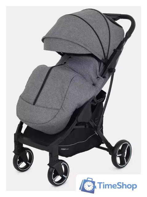 Коляска прогулочная «книга» Rant MOWbaby Smart 2023 MB101 (grey) - Изображение №3 — Интернет-магазин Time-Shop