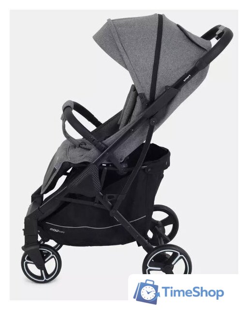 Коляска прогулочная «книга» Rant MOWbaby Smart 2023 MB101 (grey) - Изображение №6 — Интернет-магазин Time-Shop