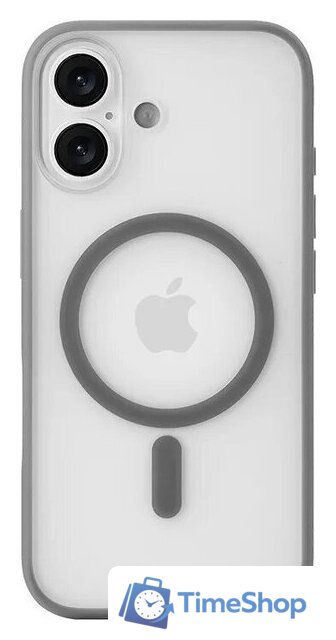 Чехол для телефона uBear Cloud Mag Case для iPhone 17 (серый) - Изображение №2 — Интернет-магазин Time-Shop