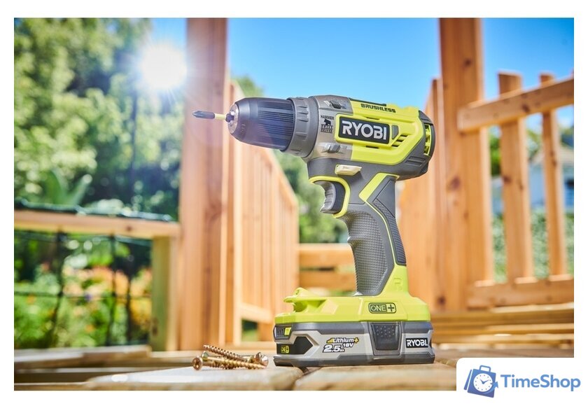 Ударная дрель-шуруповерт Ryobi R18PD5-0 5133003595 (без АКБ) - Изображение №8 — Интернет-магазин Time-Shop