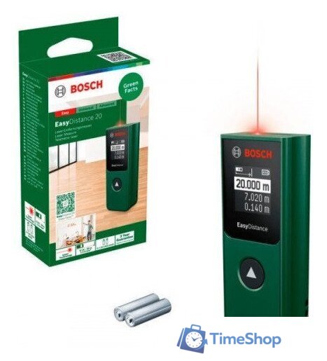 Лазерный дальномер Bosch EasyDistance 20 0603672A00 - Изображение №1 — Интернет-магазин Time-Shop
