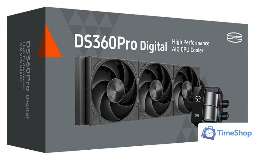 Система жидкостного охлаждения для процессора PCCooler DS360Pro Digital (черный) - Изображение №6 — Интернет-магазин Time-Shop