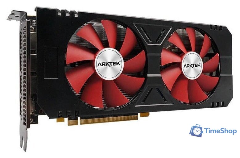 Видеокарта Arktek Cyclops Radeon RX 580 8GB GDDR5 V4 AKR580D5S8GH1 - Изображение №2 — Интернет-магазин Time-Shop
