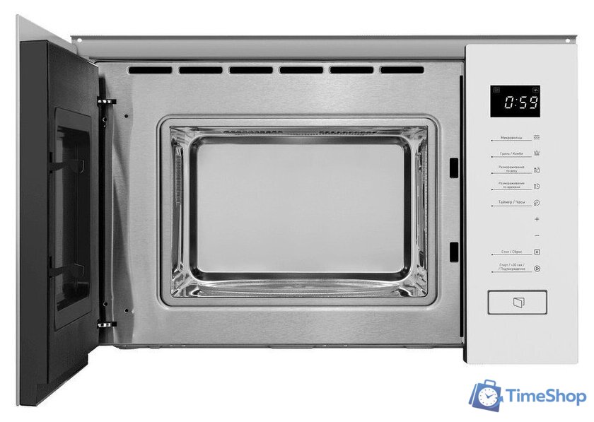 Микроволновая печь MAUNFELD MBMO820SGW09 - Изображение №2 — Интернет-магазин Time-Shop