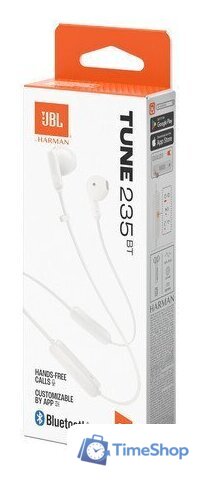Наушники JBL Tune 235BT (белый) - Изображение №6 — Интернет-магазин Time-Shop