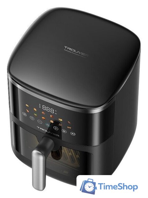 Аэрогриль (аэрофритюрница) Trouver Air Fryer FD10 Pro Max (черный) - Изображение №13 — Интернет-магазин Time-Shop