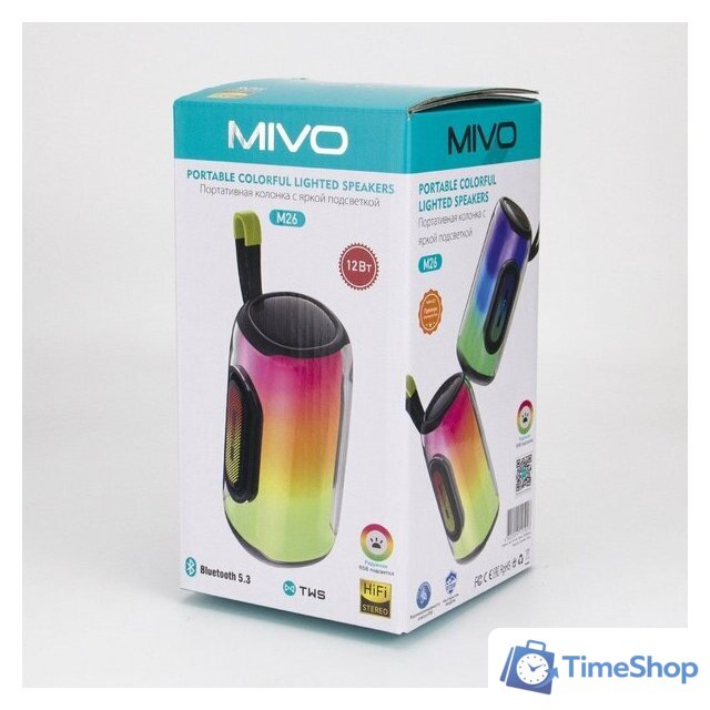 Беспроводная колонка Mivo M26 - Изображение №5 — Интернет-магазин Time-Shop