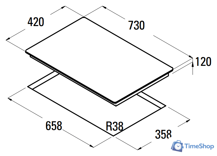 Варочная панель CATA LCI 702 [08046405] - Изображение №2 — Интернет-магазин Time-Shop