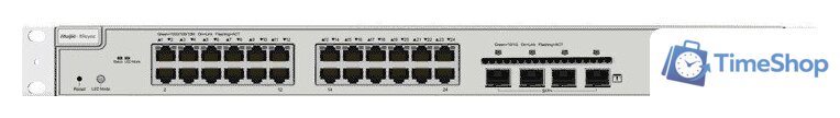 Управляемый коммутатор уровня 2+ Reyee RG-NBS3200-24GT4XS-P-V2 - Изображение №1 — Интернет-магазин Time-Shop