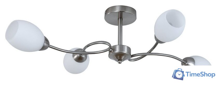 Люстра средней высоты Escada 150007/4R ES0000065 (Satin Nickel) - Изображение №2 — Интернет-магазин Time-Shop