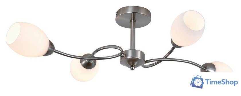 Люстра средней высоты Escada 150007/4R ES0000065 (Satin Nickel) - Изображение №1 — Интернет-магазин Time-Shop