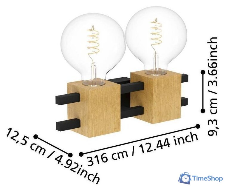 Бра Eglo Levantara 390192 - Изображение №3 — Интернет-магазин Time-Shop